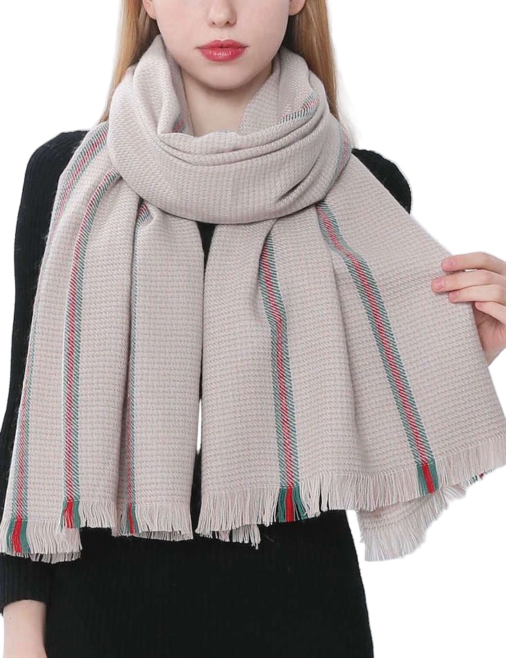 Beige Winter Scarf