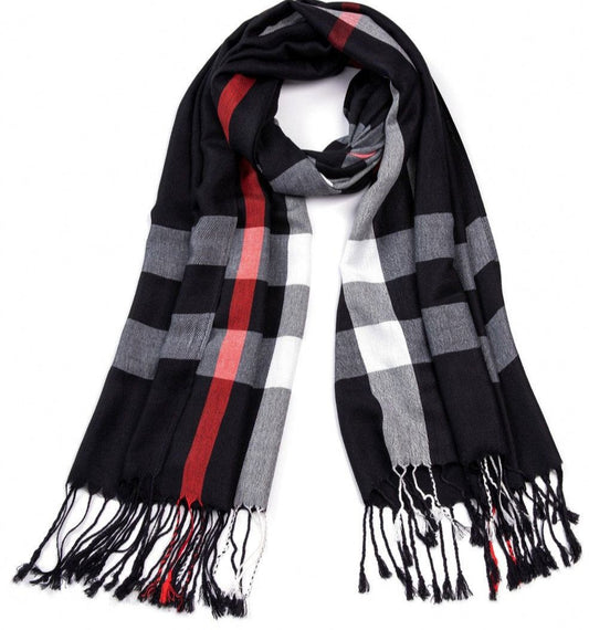 Black Burbs Scarf - Chaddors