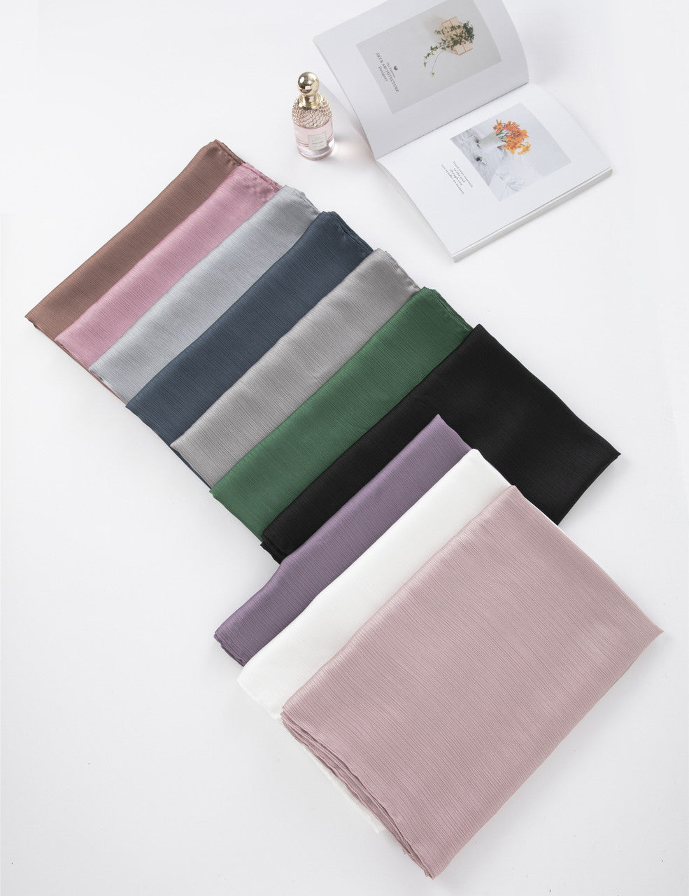 Silk Chiffon Crinkle - Chaddors