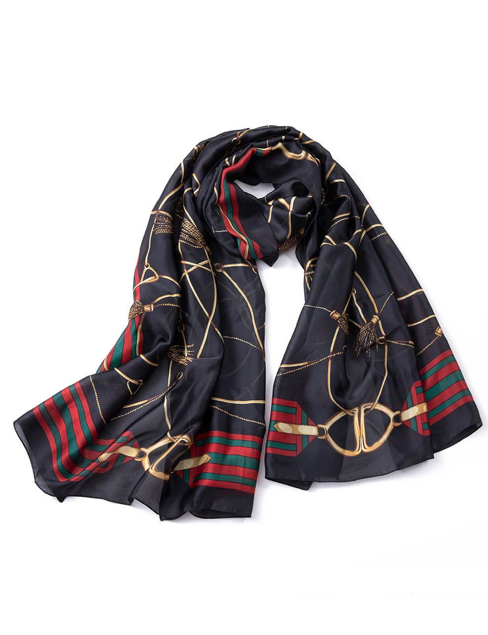 Black Equestrian Hijab