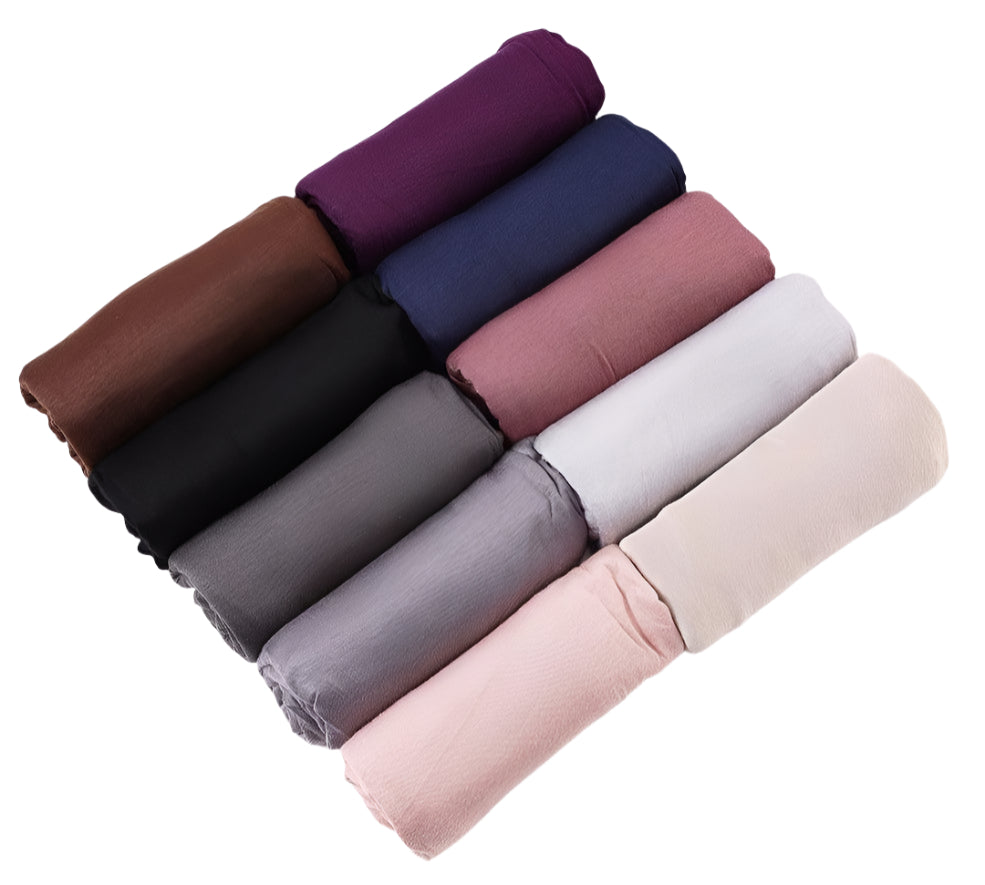 Special Jersey Plain Hijabs (1) + - Chaddors