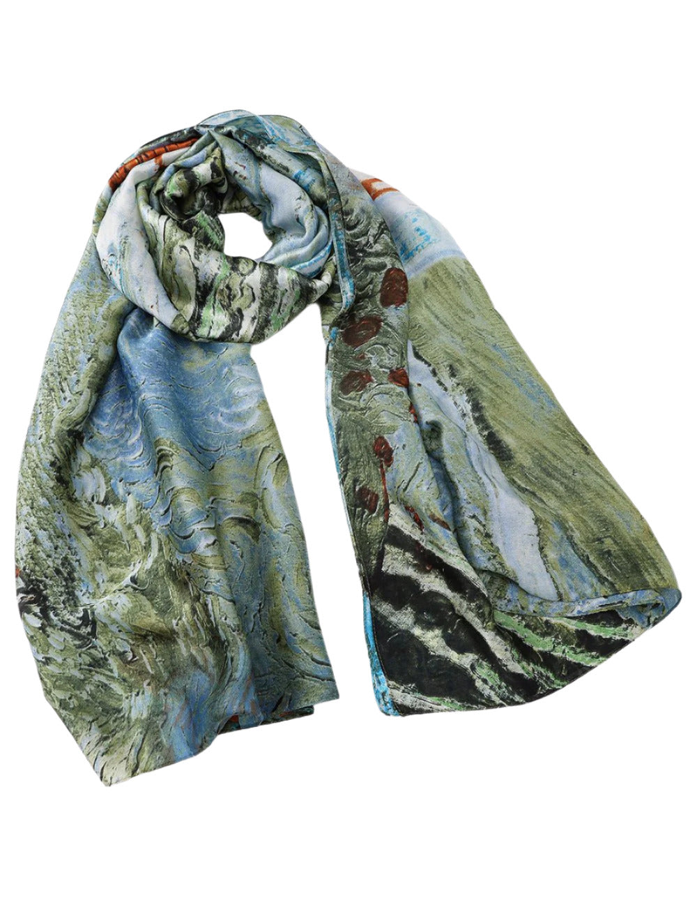 Landscape Print Hijab