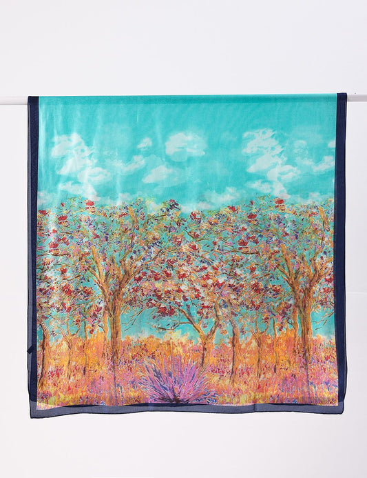 Artistic Landscape Hijab