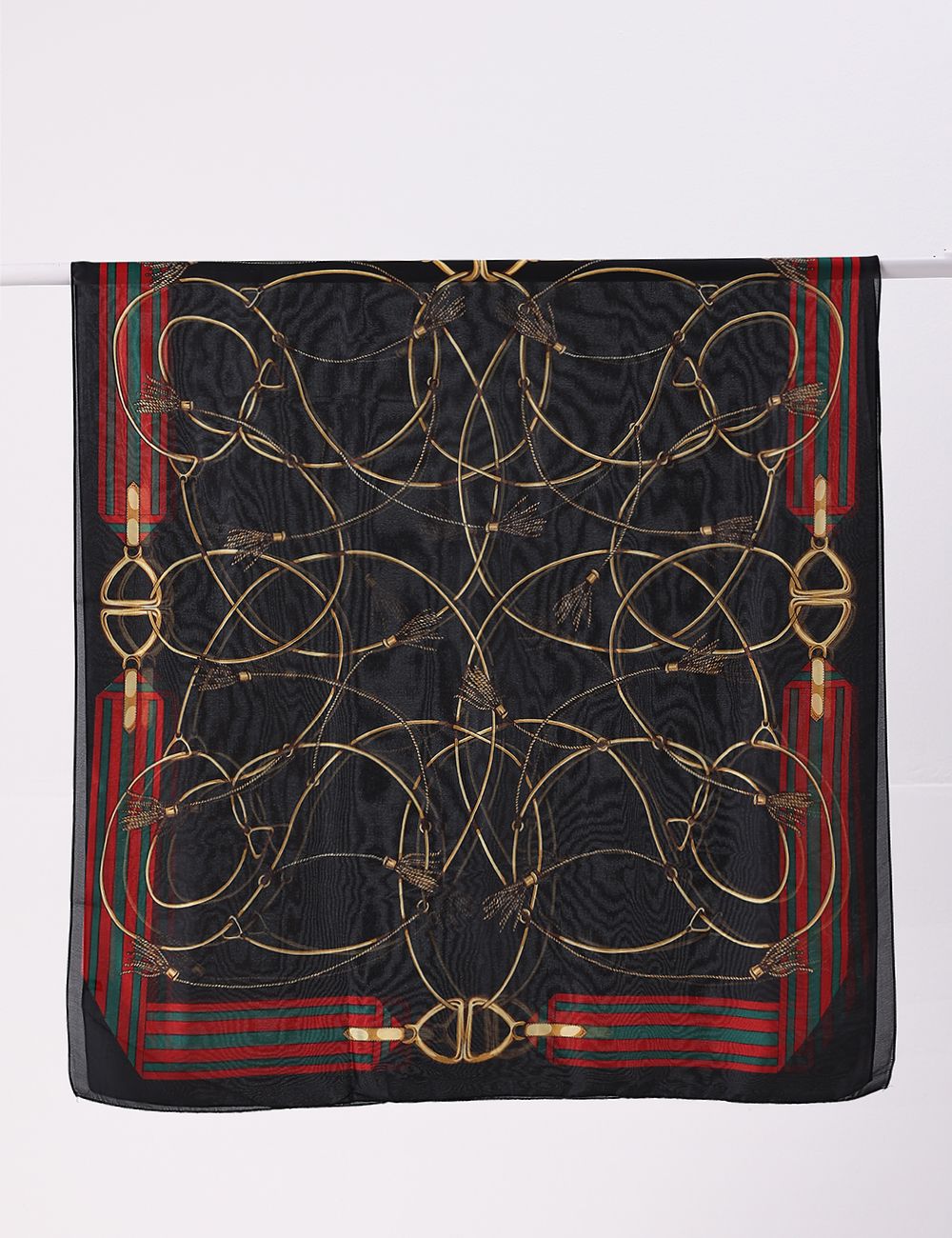 Black Equestrian Hijab