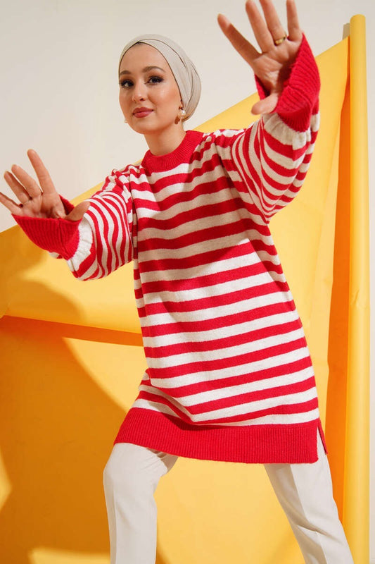 Stripes Sweater Tunic