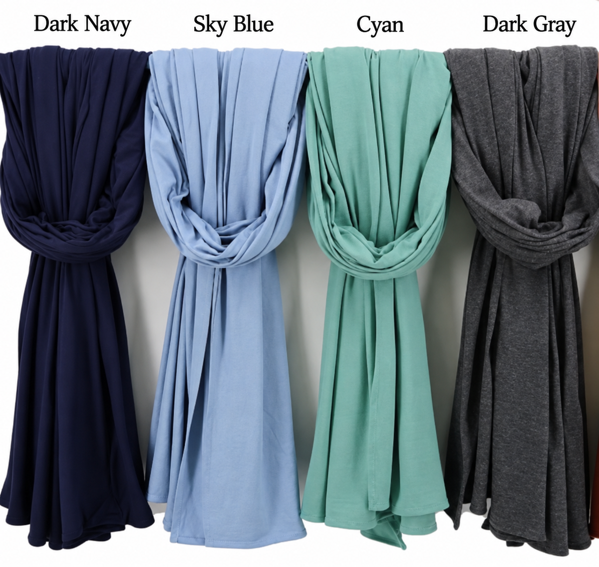 Bamboo Jersey Hijab - Chaddors