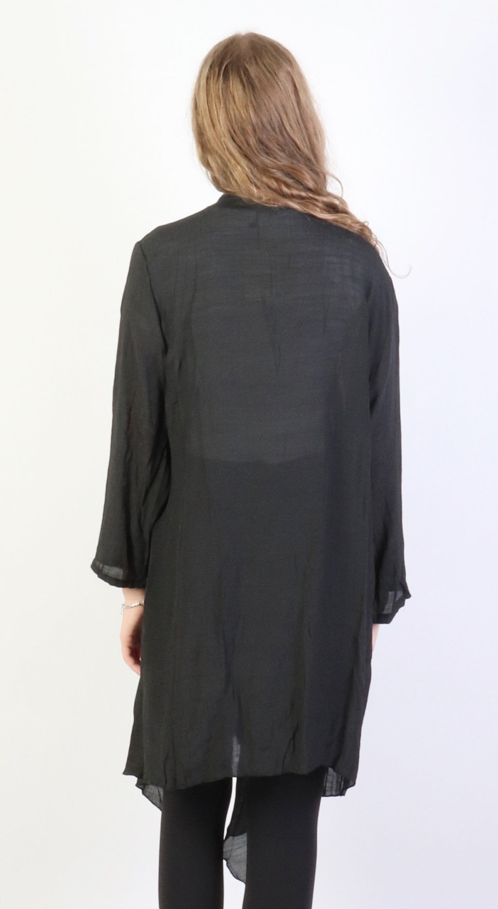 Black Maxi Cardigan - Chaddors