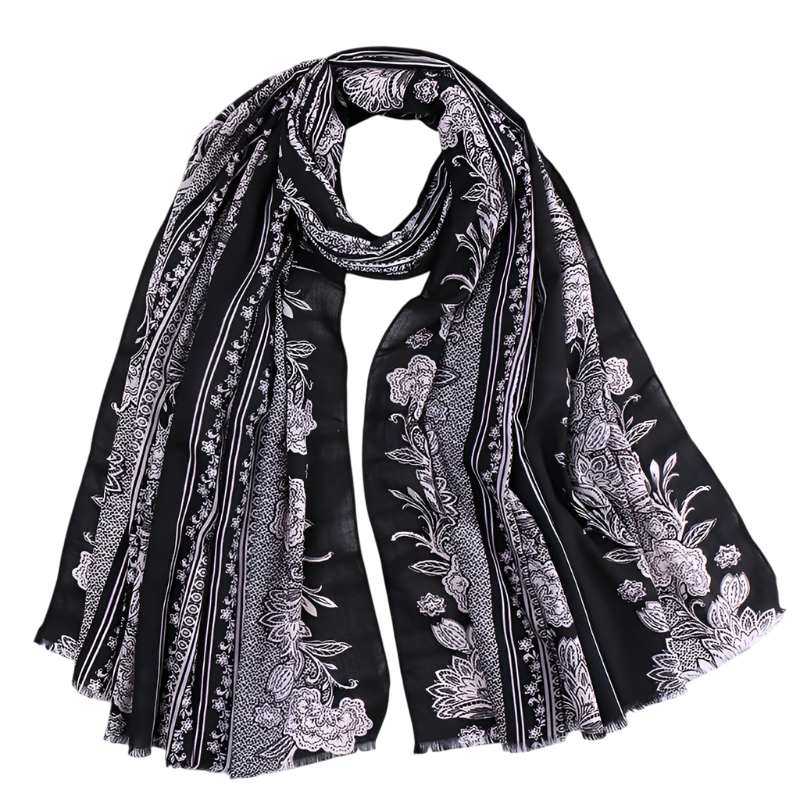 Flowers Printed + - Chaddors