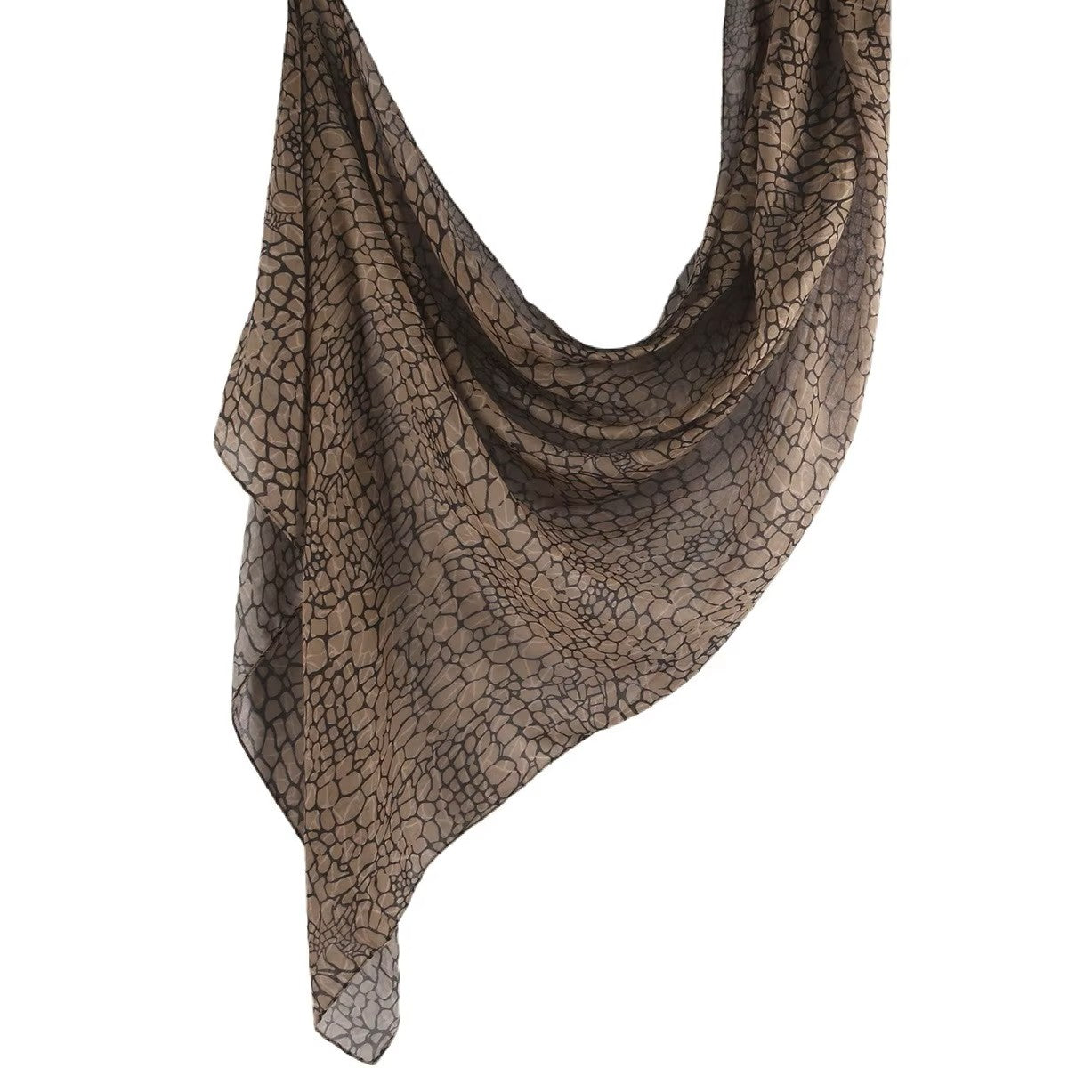 Reptile Pebble Modal Viscose Hijab - Chaddors