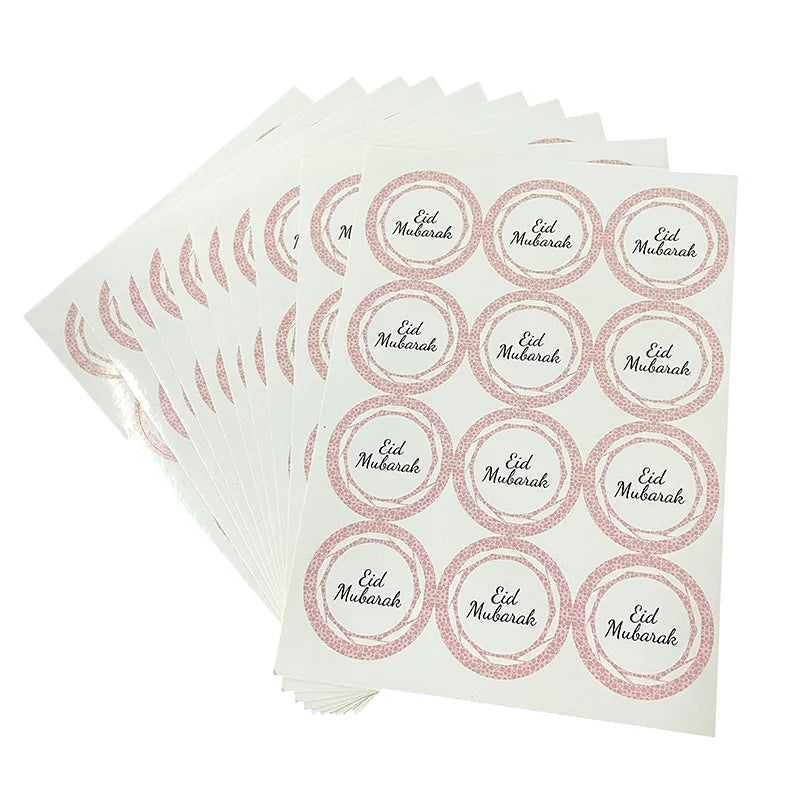 New Eid Mubarak Sticker Sheets - Chaddors