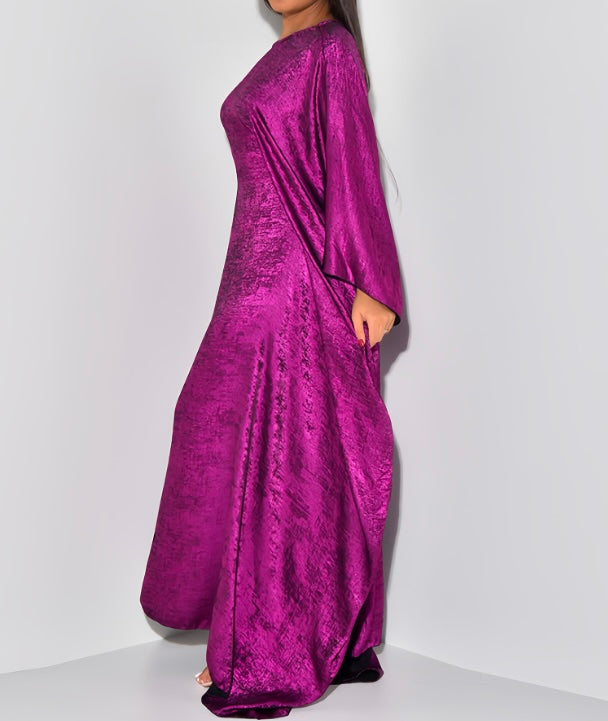 Shinny Butterfly Abaya - Chaddors