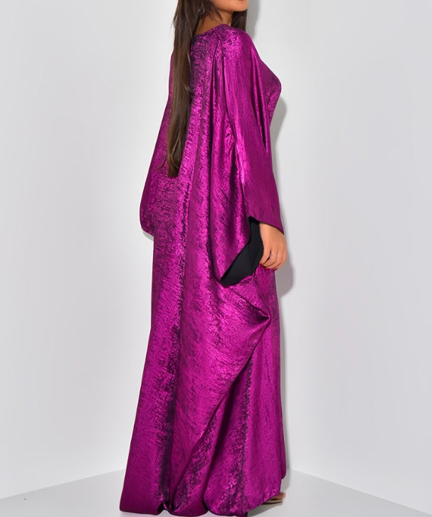 Shinny Butterfly Abaya - Chaddors