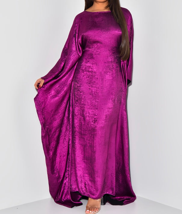 Shinny Butterfly Abaya - Chaddors