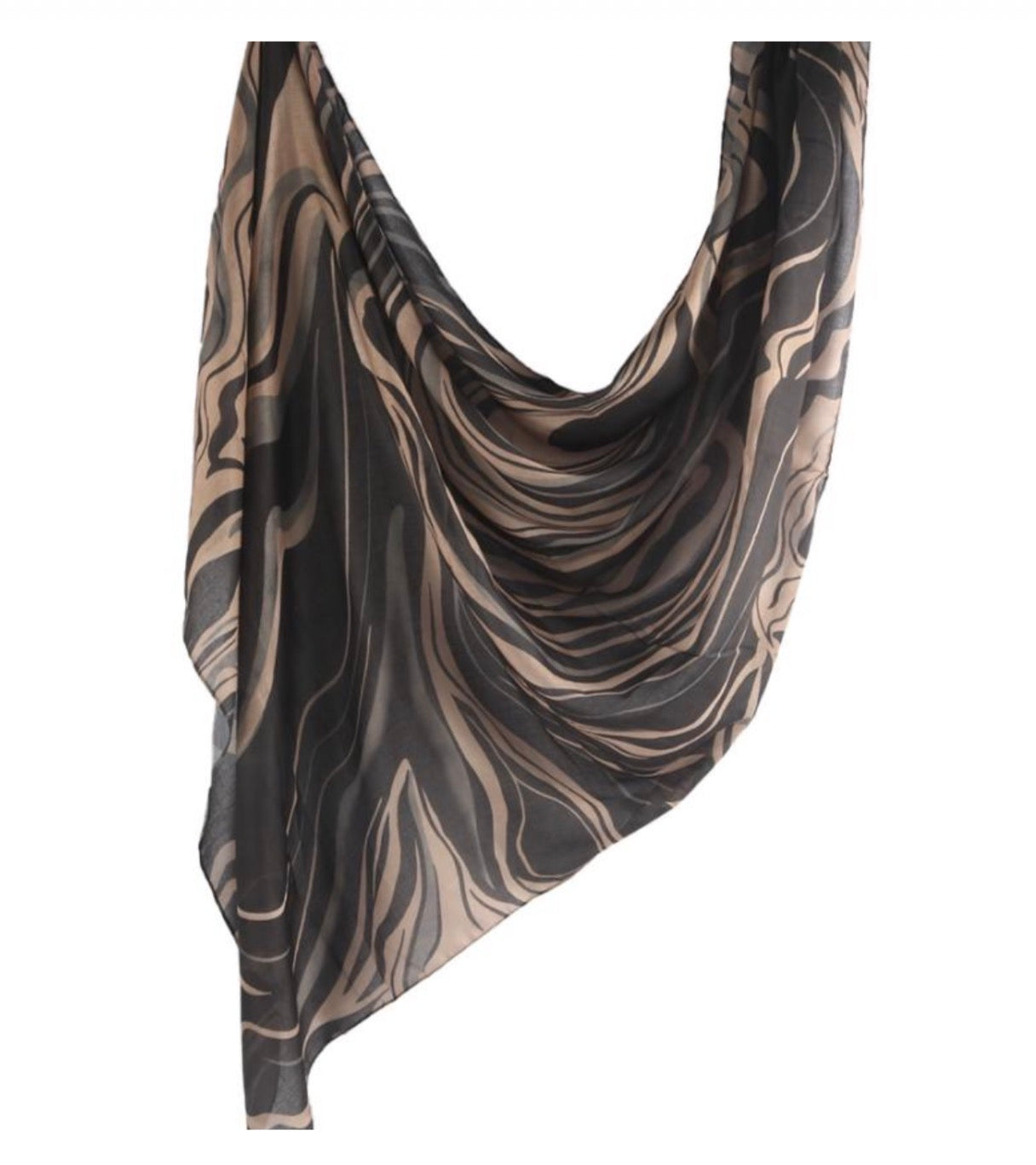Desert Swirl Viscose Modal Hijab - Chaddors