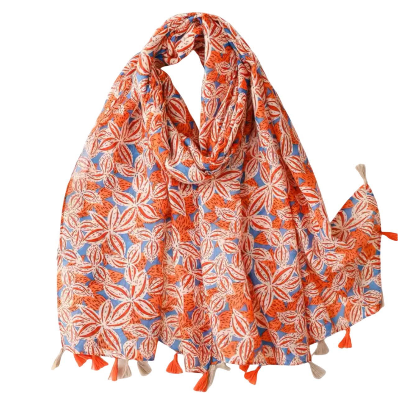 Printed Tassel Hijabs - 1 (Multiple Designs) - Chaddors