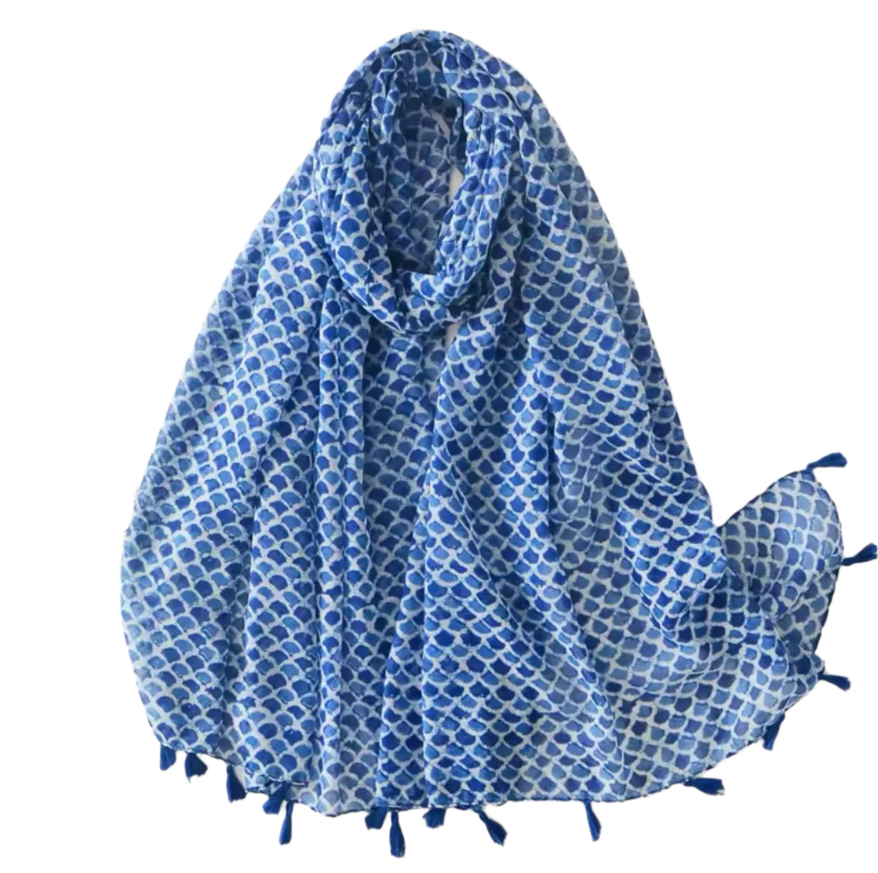 Printed Tassel Hijabs - 3 (Multiple Designs)