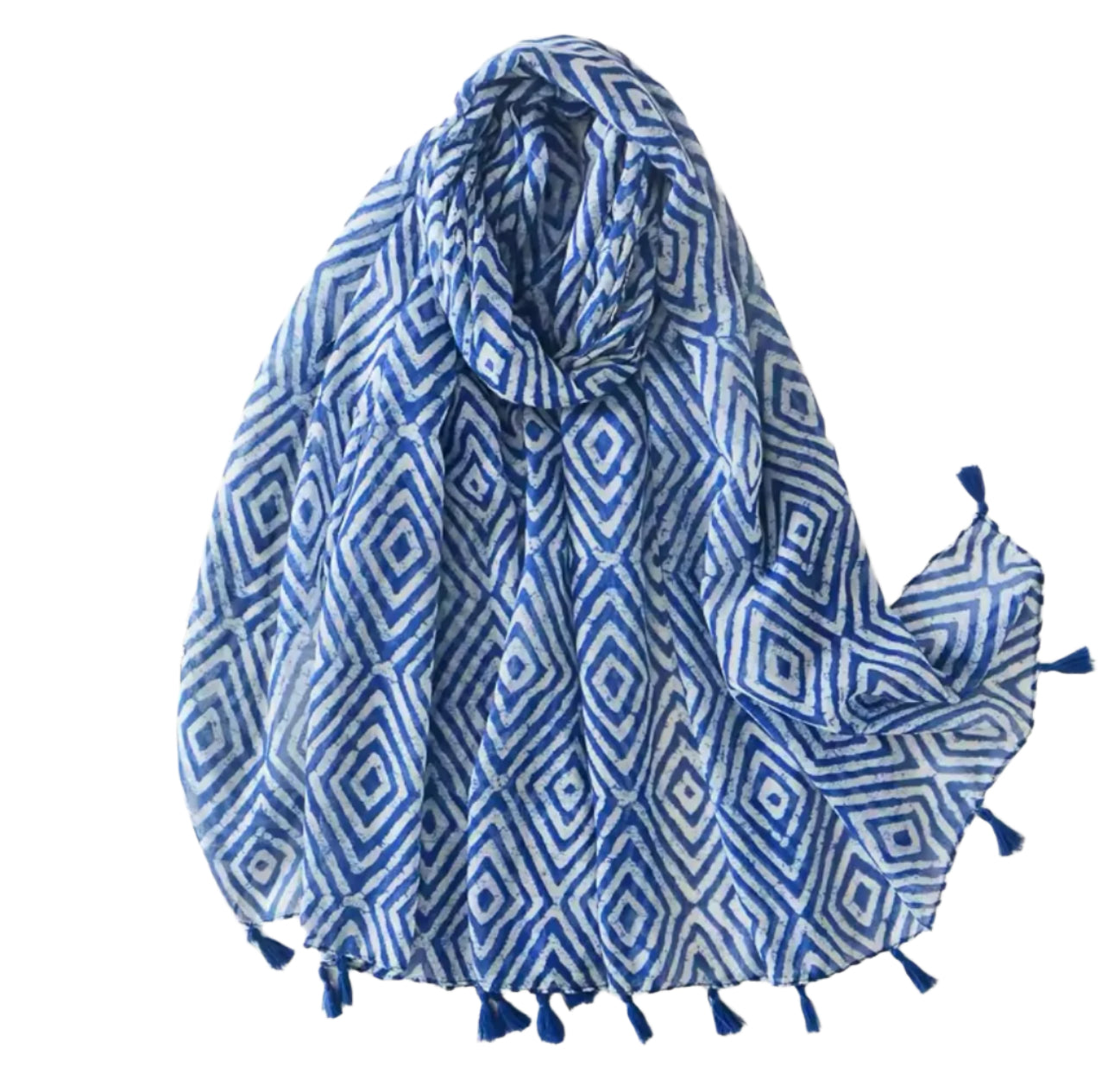 Printed Tassel Hijabs - 3 (Multiple Designs)