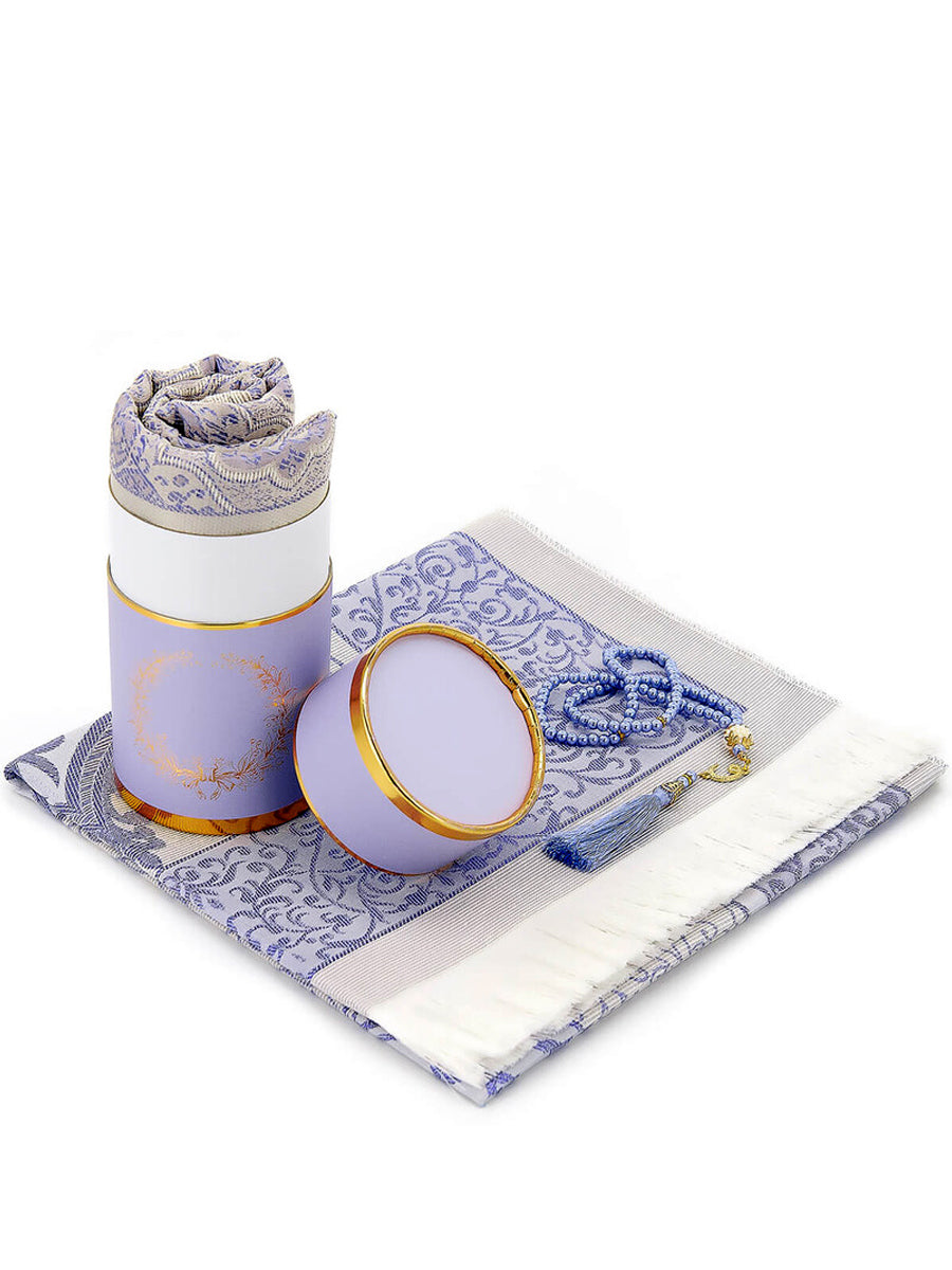 Prayer Mat and Tasbeeh Gift Set - Chaddors
