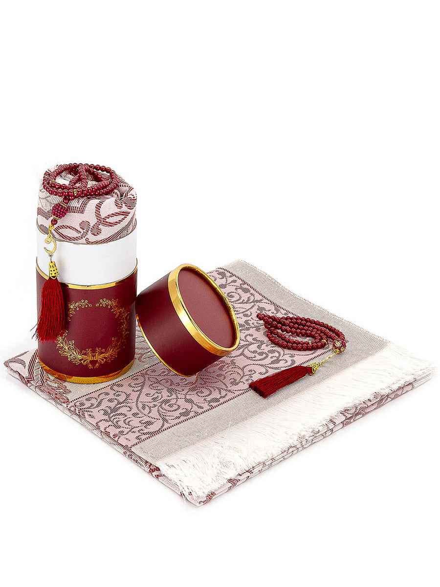 Prayer Mat and Tasbeeh Gift Set - Chaddors