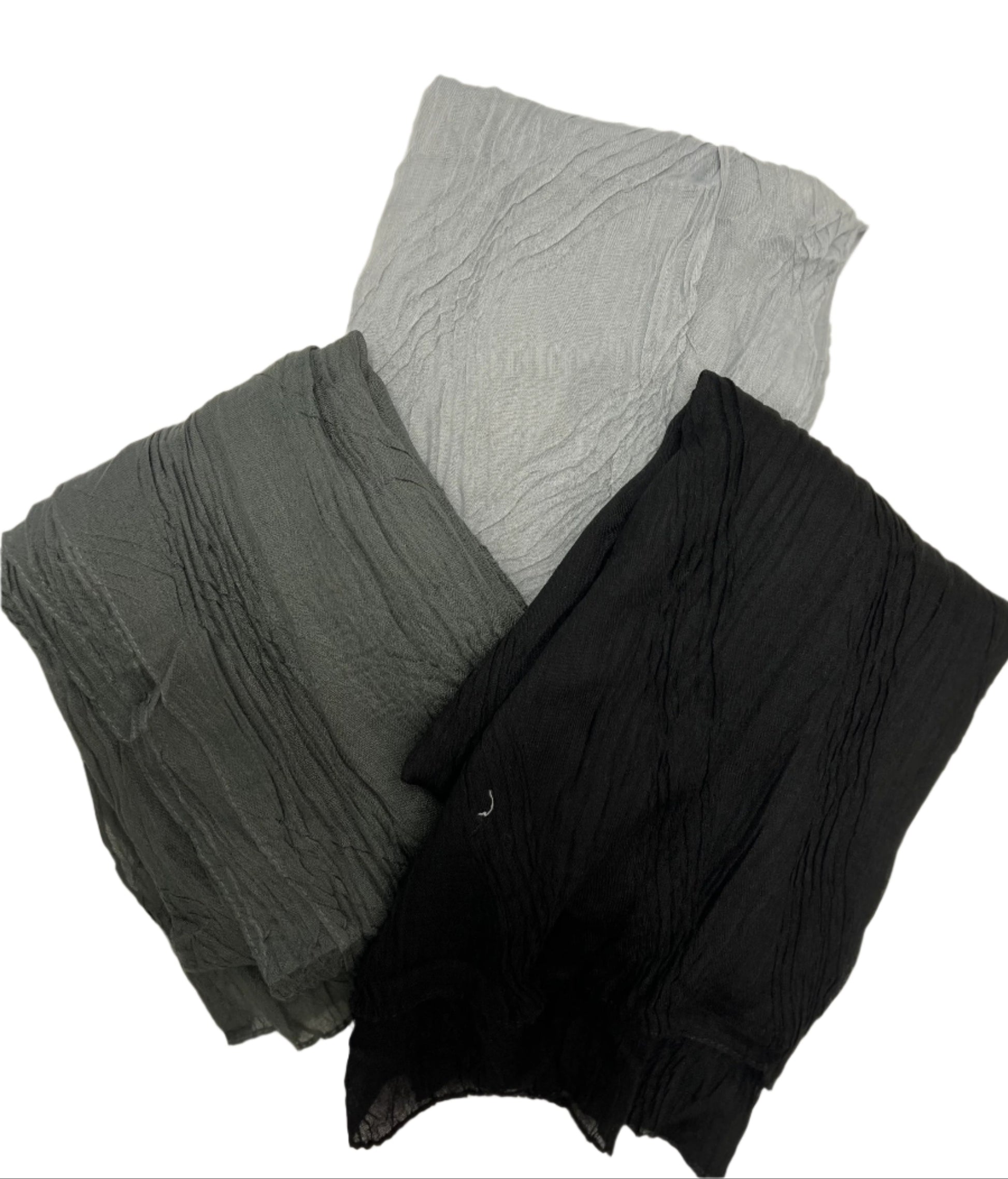 New Crinkle Hijab + - Chaddors