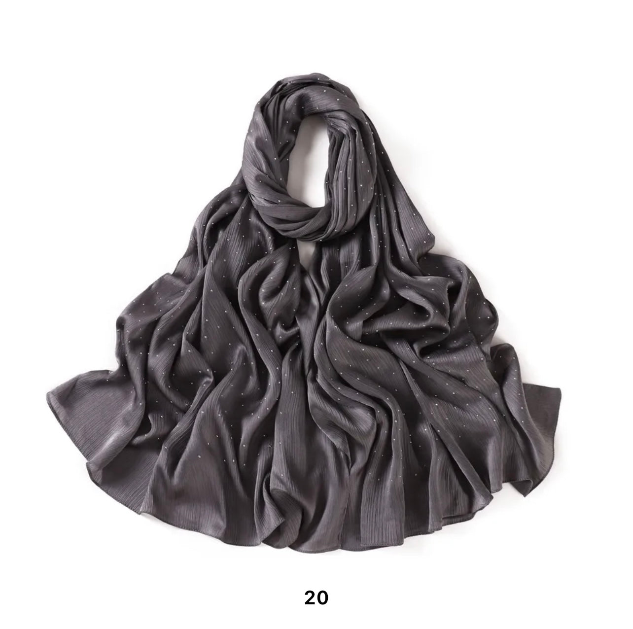 Silk Chiffon Crinkle - Chaddors