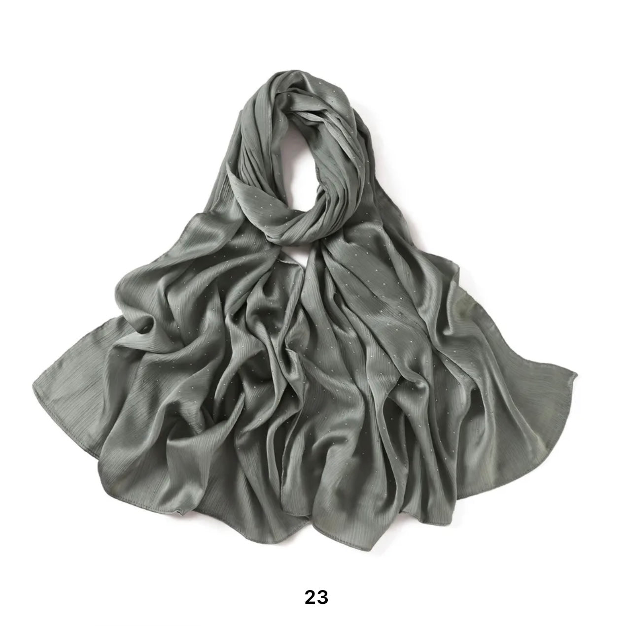 Silk Chiffon Crinkle - Chaddors