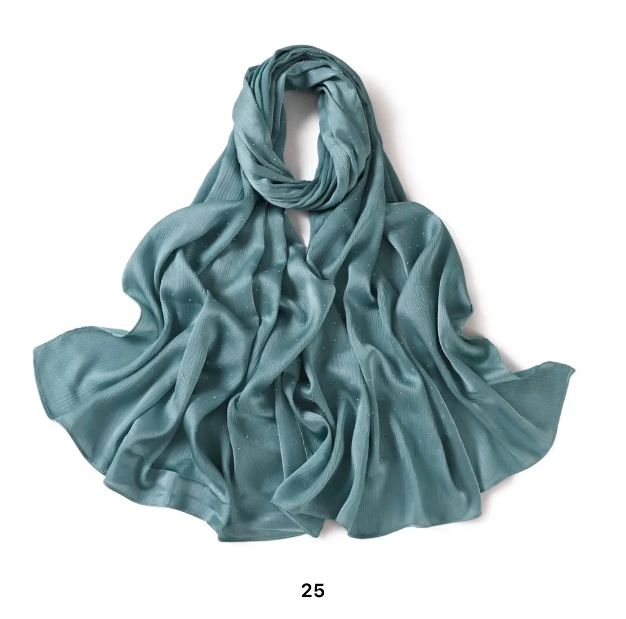 Silk Chiffon Crinkle - Chaddors