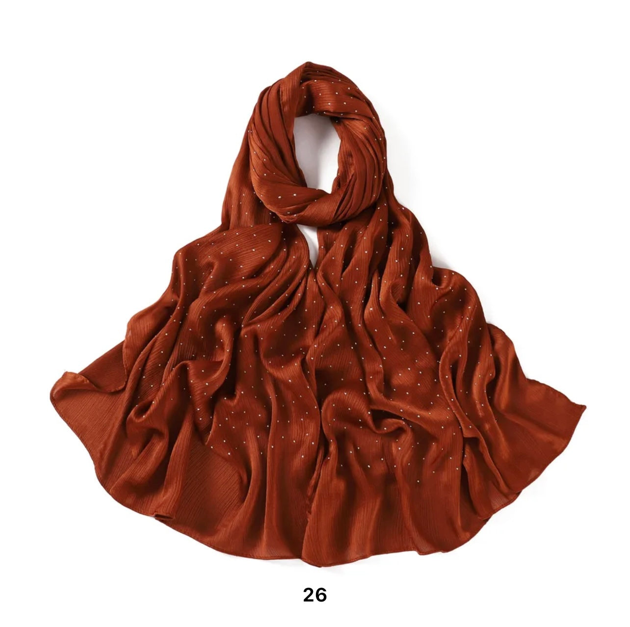 Silk Chiffon Crinkle - Chaddors