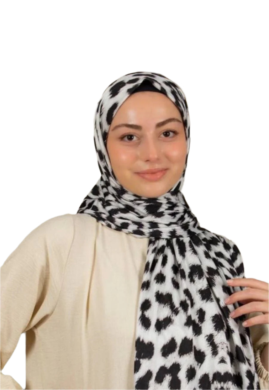 Animal Print Turkish Jersey - Chaddors