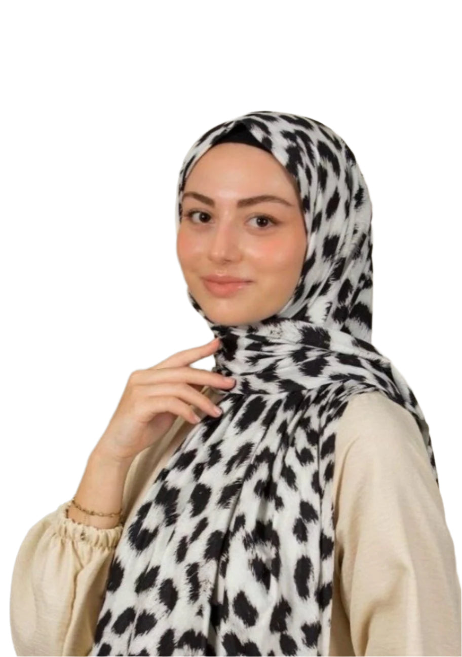 Animal Print Turkish Jersey - Chaddors