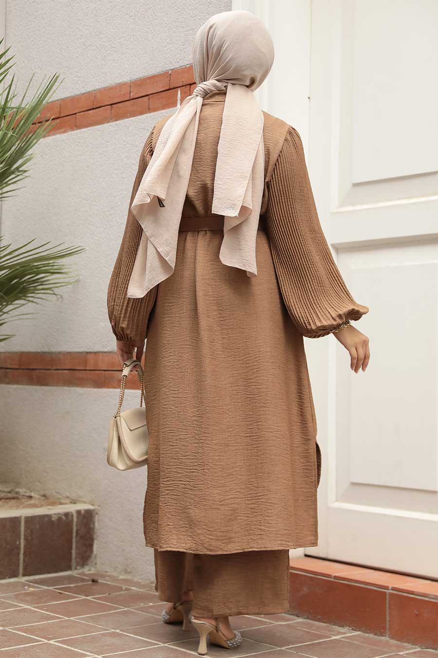 Almond 2 Piece Turkish Suit