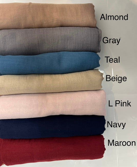 Lightweight Solid Viscose - Chaddors