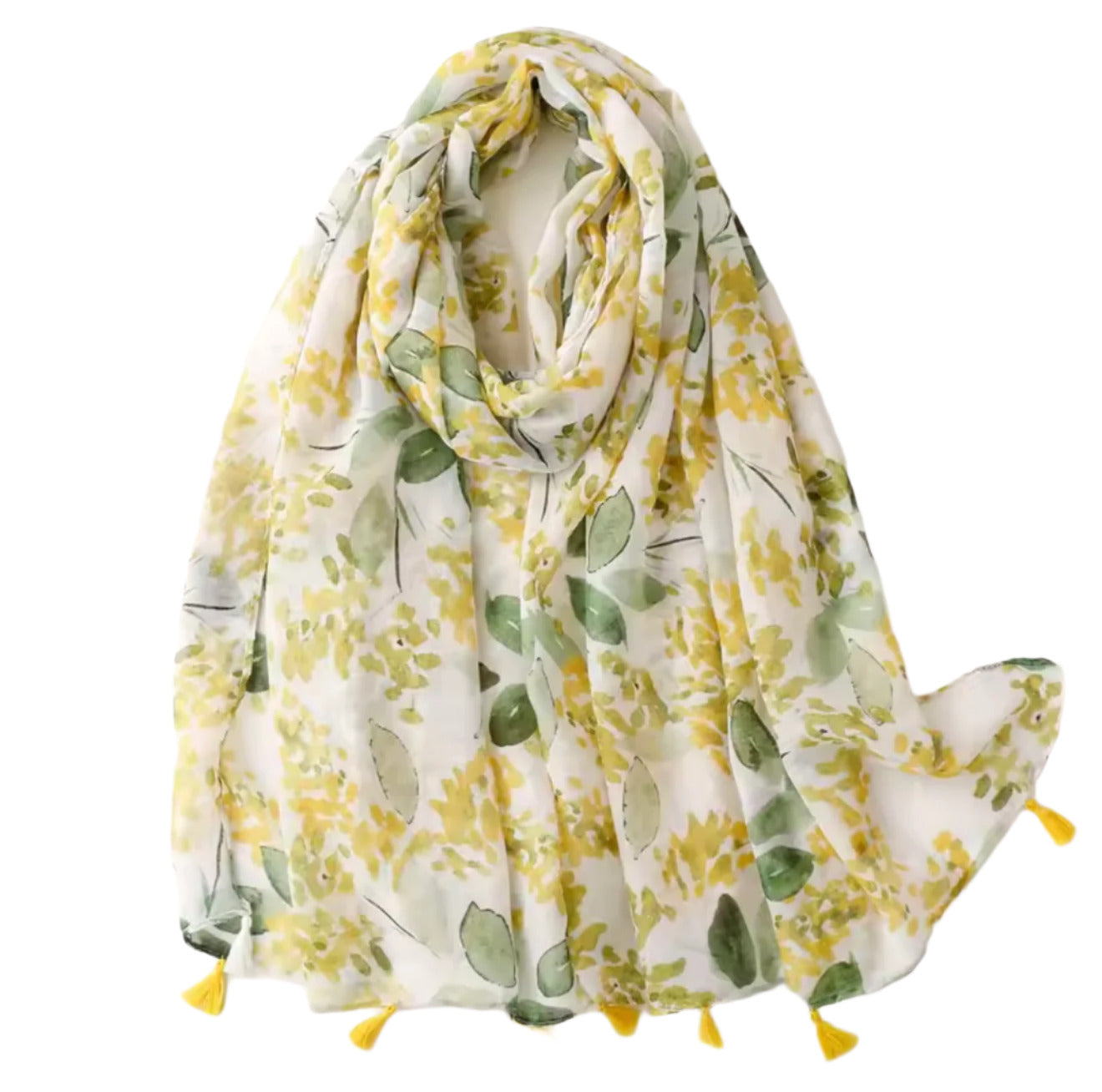 Printed Tassel Hijabs - 2 (Multiple Designs)