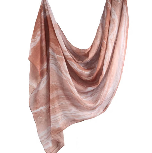 Peach Terrain Modal Print