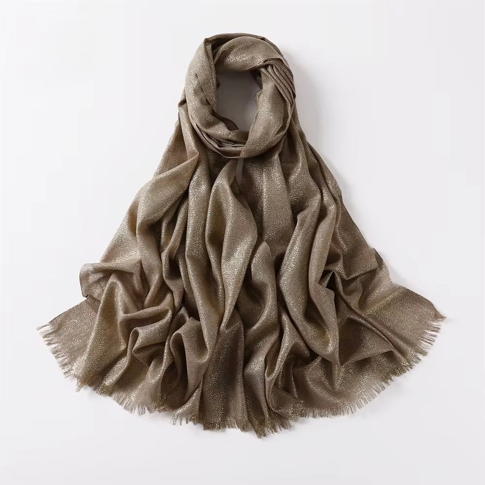 Shimmer Weave Modal Hijab - Chaddors