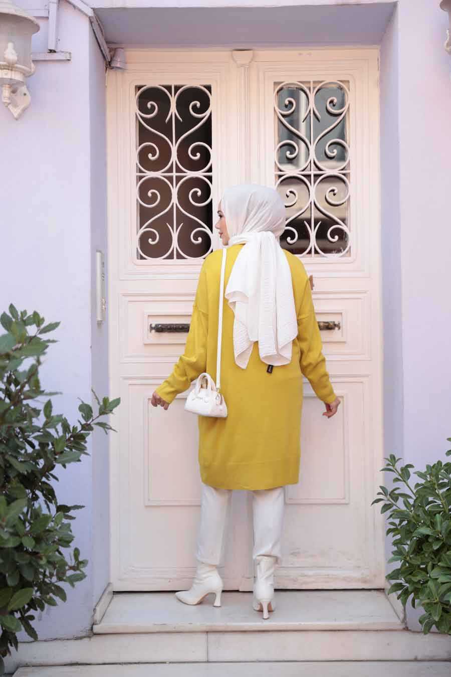 Knitted Turkish Tunic + - Chaddors