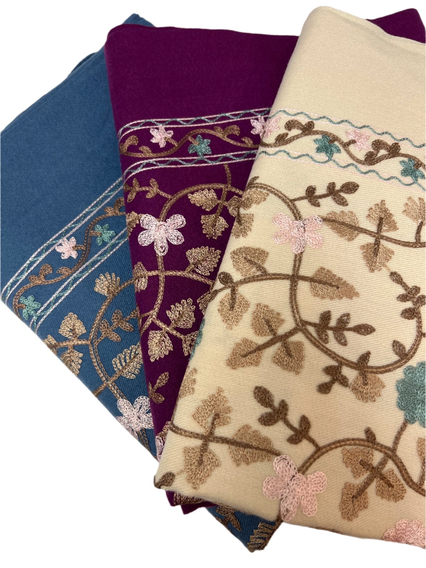 Cashmere Embroidered Shawl