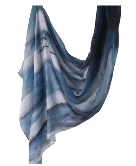 Ocean Whisper Modal Viscose Hijab - Chaddors