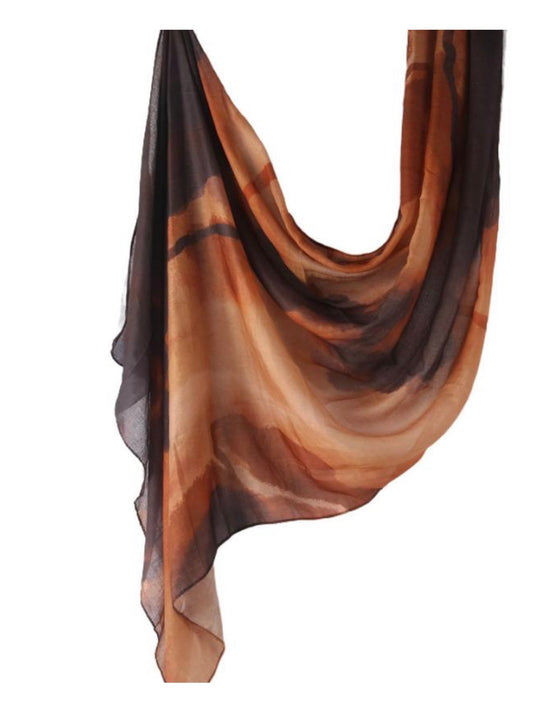 Mocha Veil Modal Viscose Hijab - Chaddors