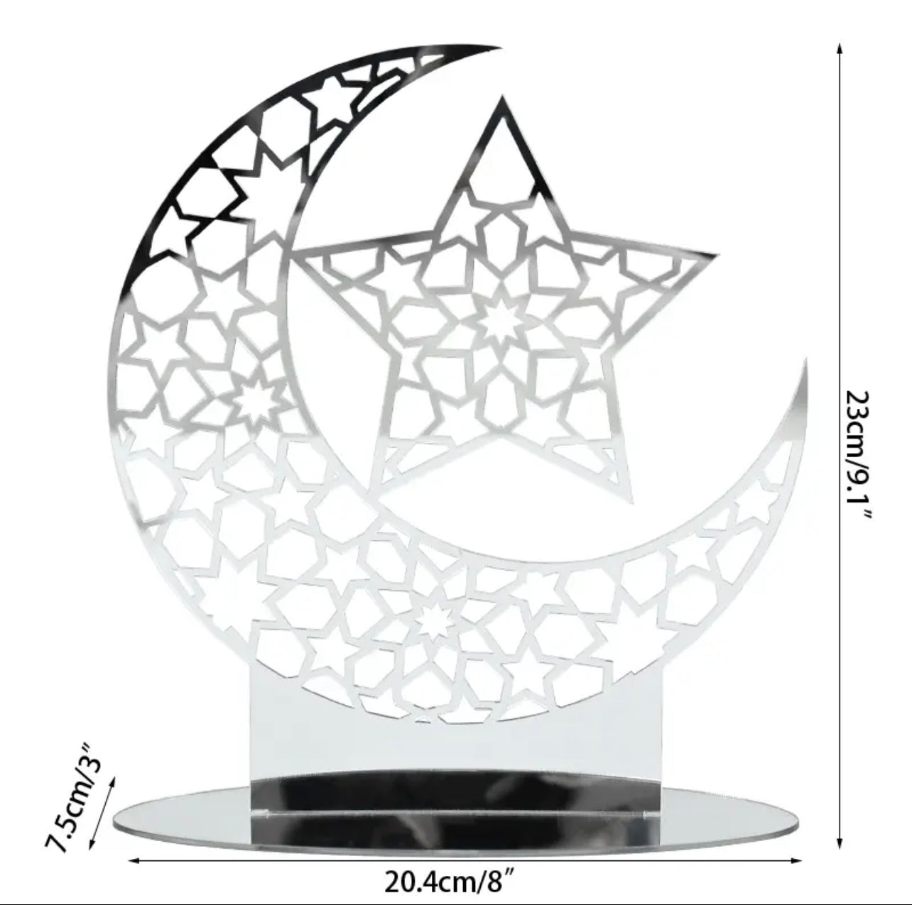 Ramadan and Eid Table Ornaments. - Chaddors