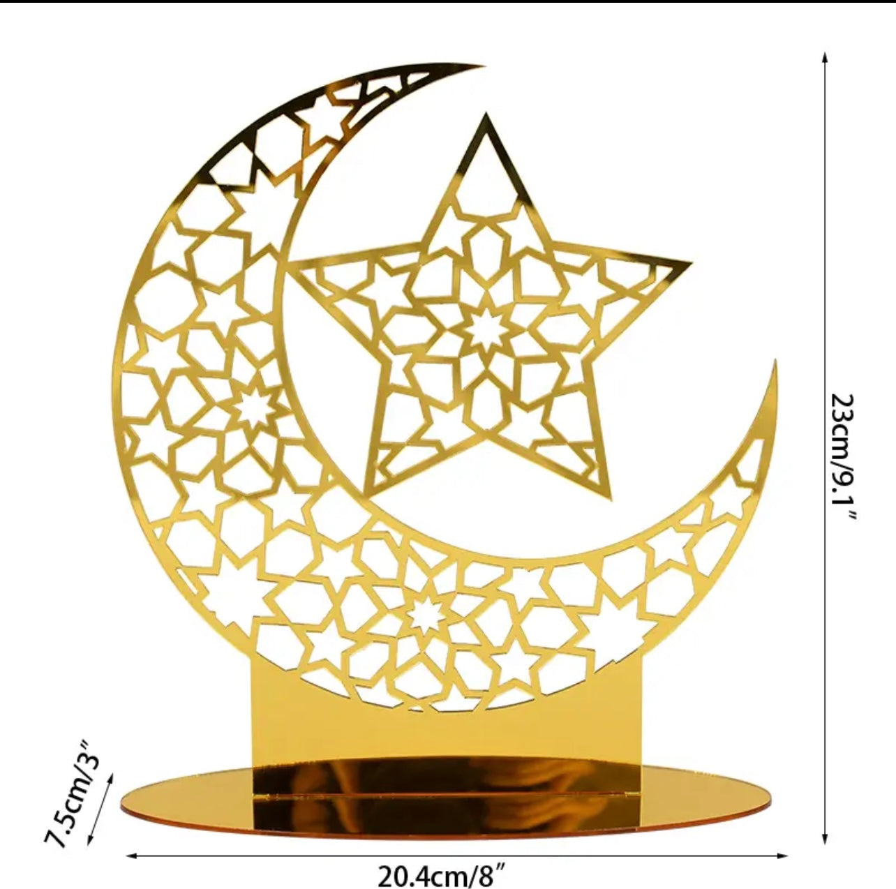 Ramadan and Eid Table Ornaments. - Chaddors