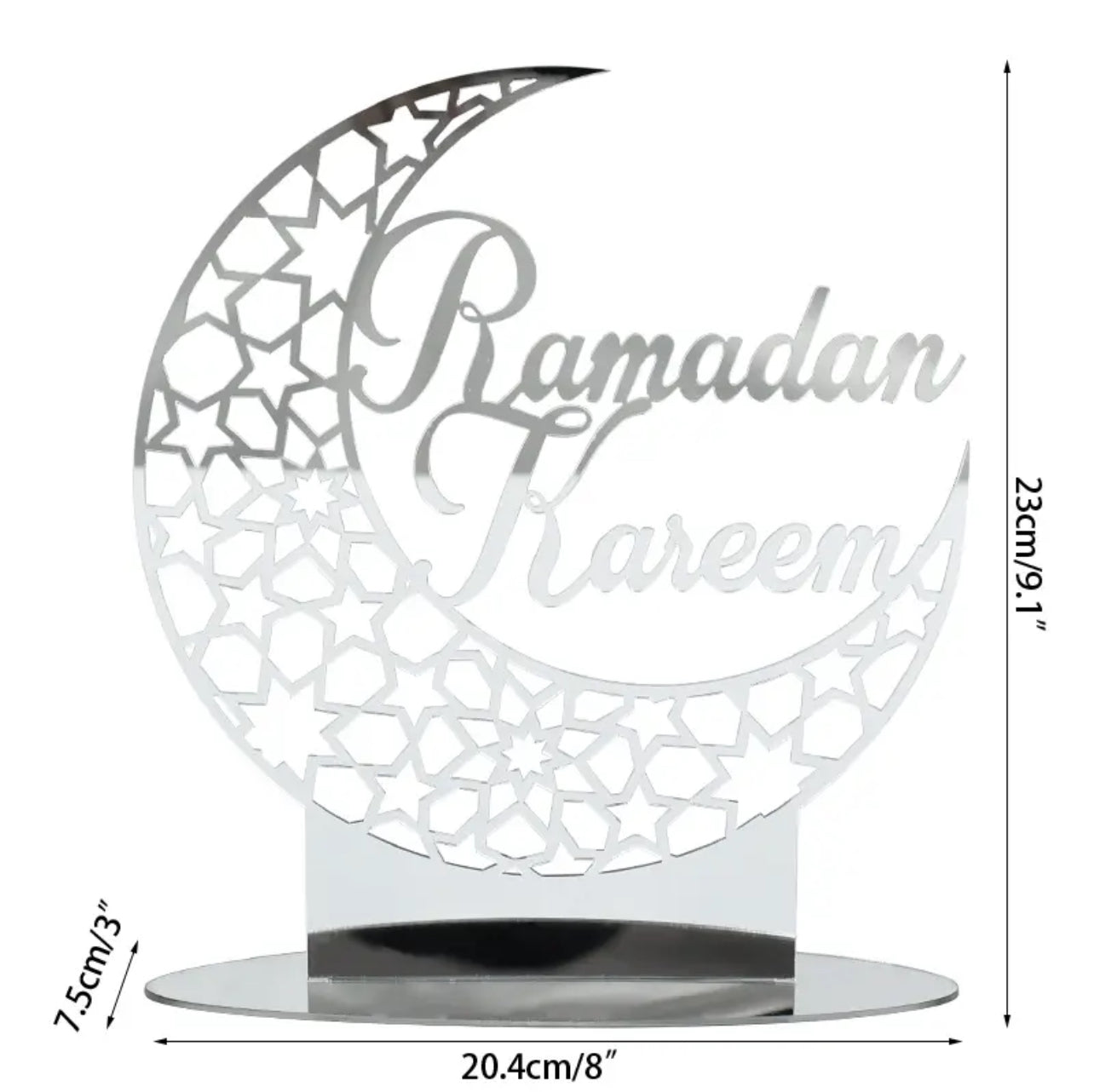 Ramadan and Eid Table Ornaments. - Chaddors