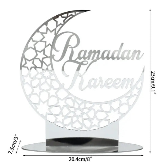 Ramadan and Eid Table Ornaments. - Chaddors