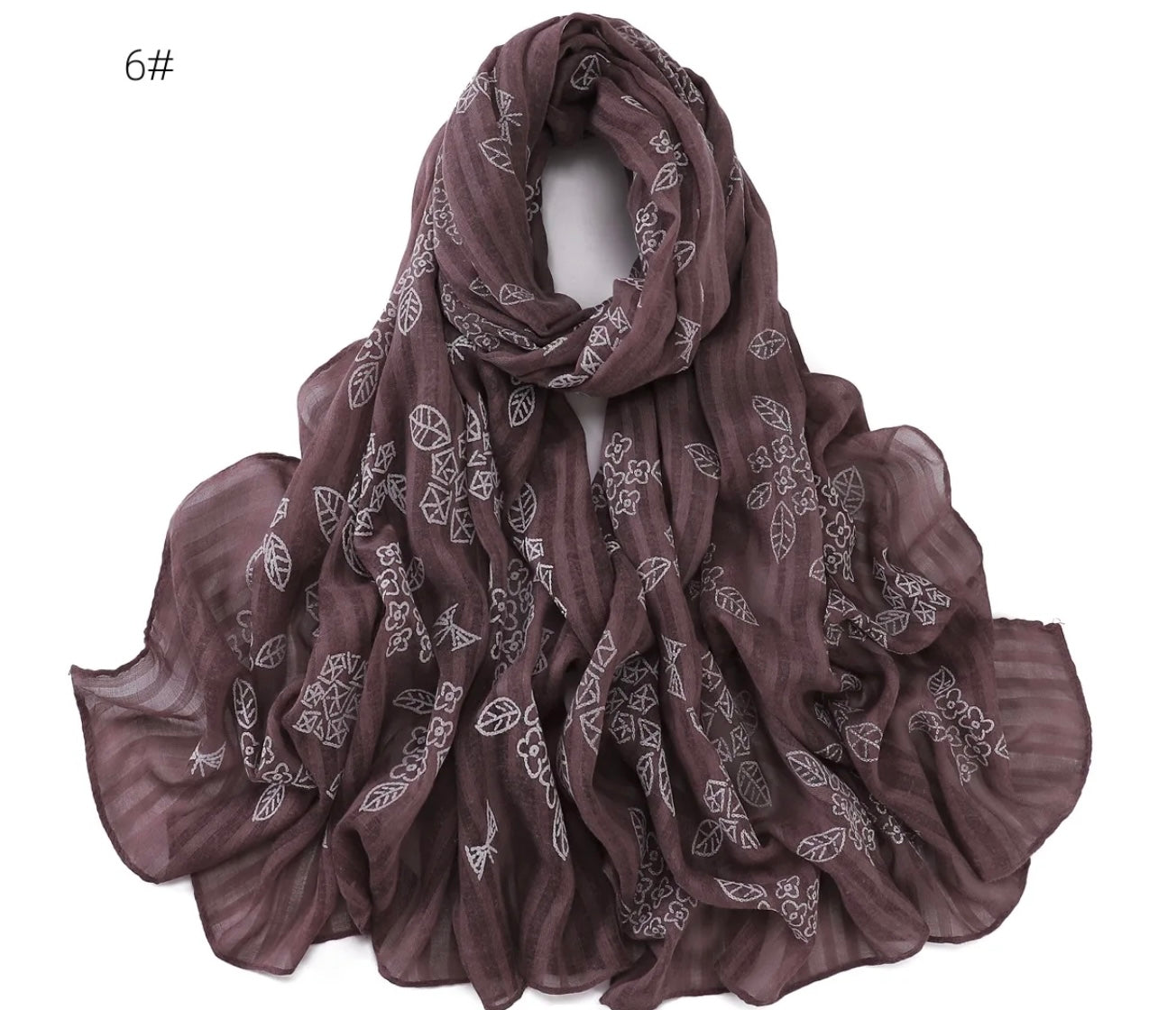 Embossed Hijabs + - Chaddors