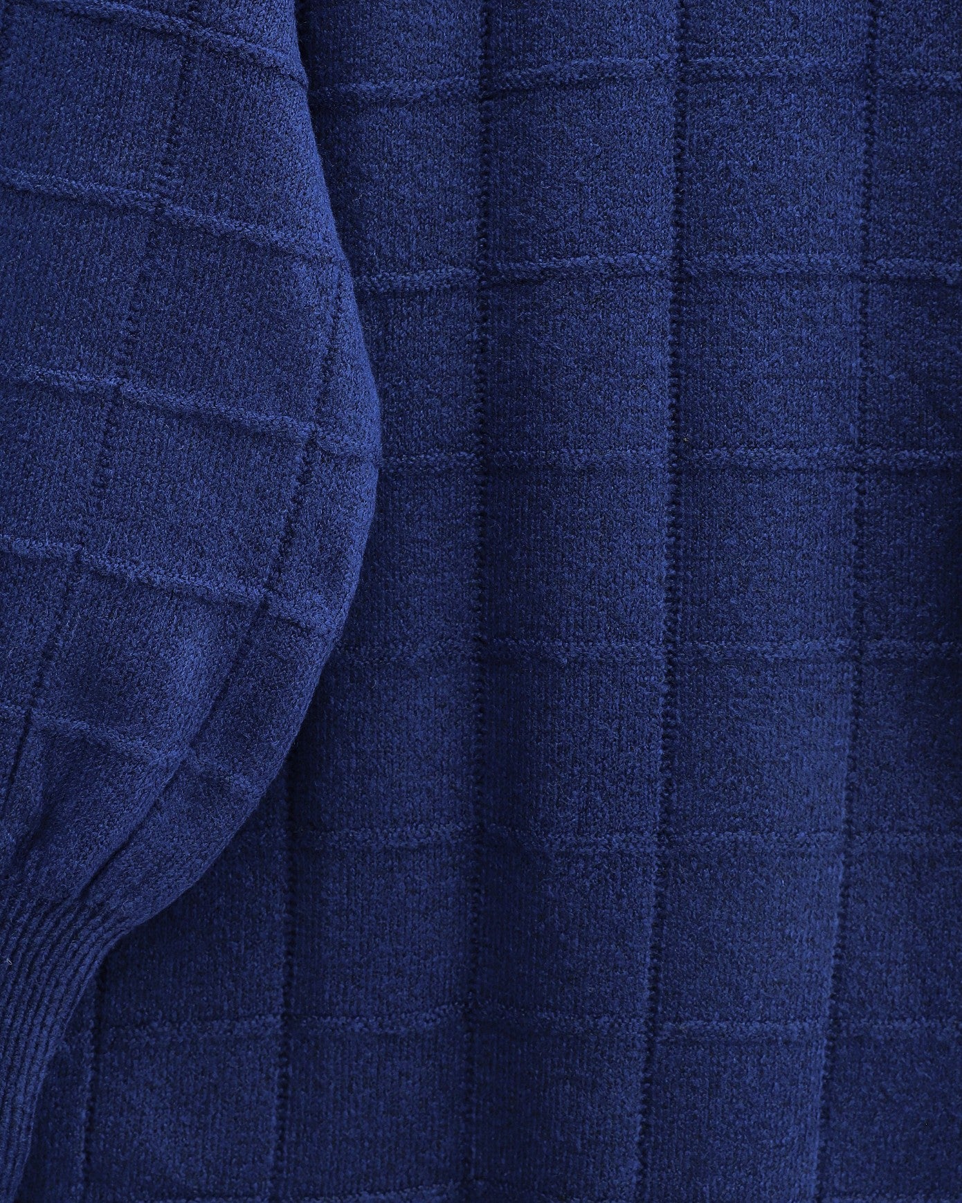 Square Patterned Soft Knit Tunic - Chaddors