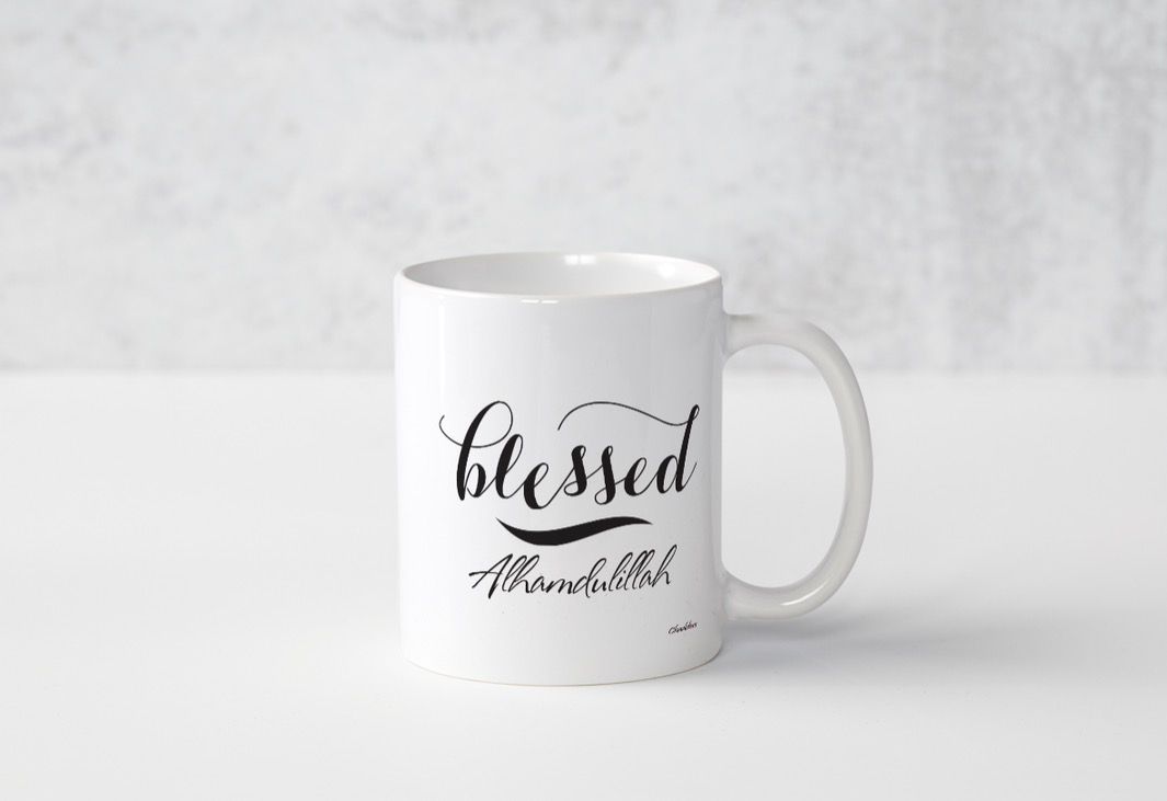 Blessed Alhamdulillah Mug - Chaddors