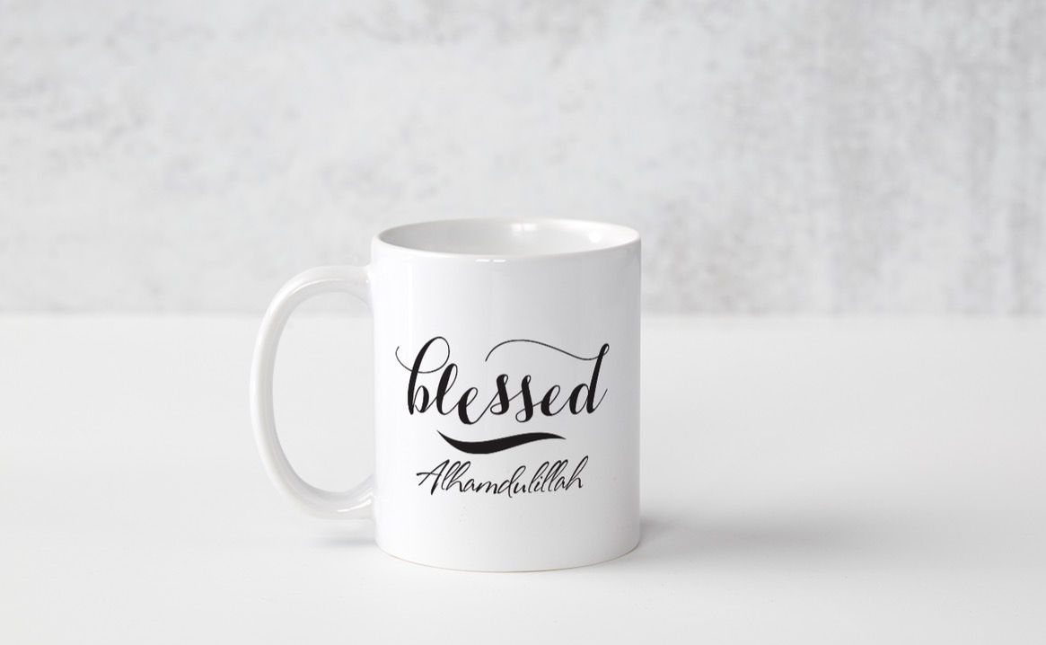 Blessed Alhamdulillah Mug - Chaddors