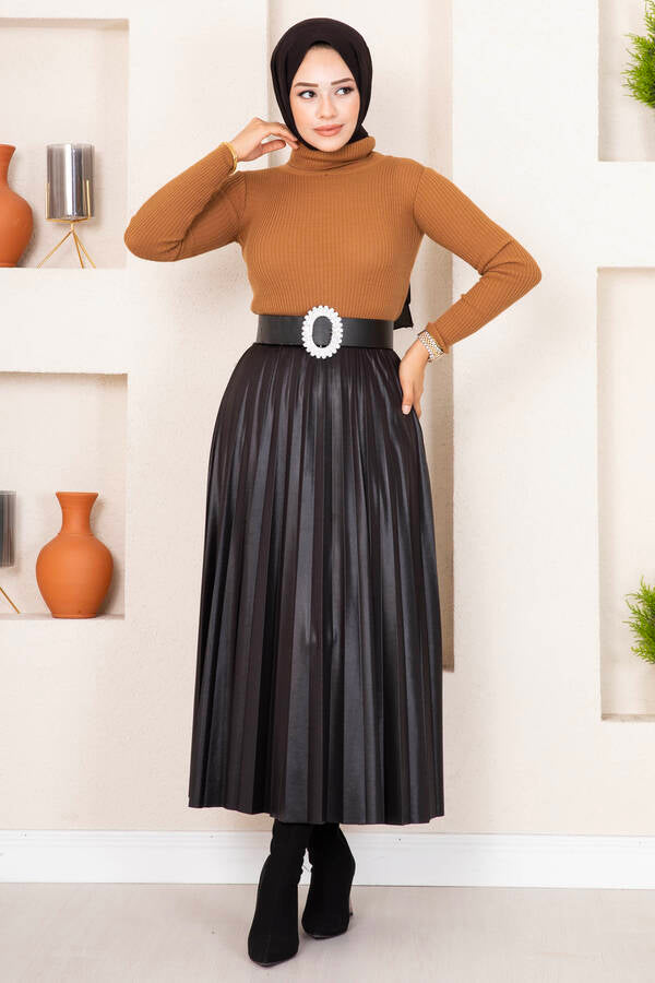 Turtle Neck Knitted Shirts + - Chaddors