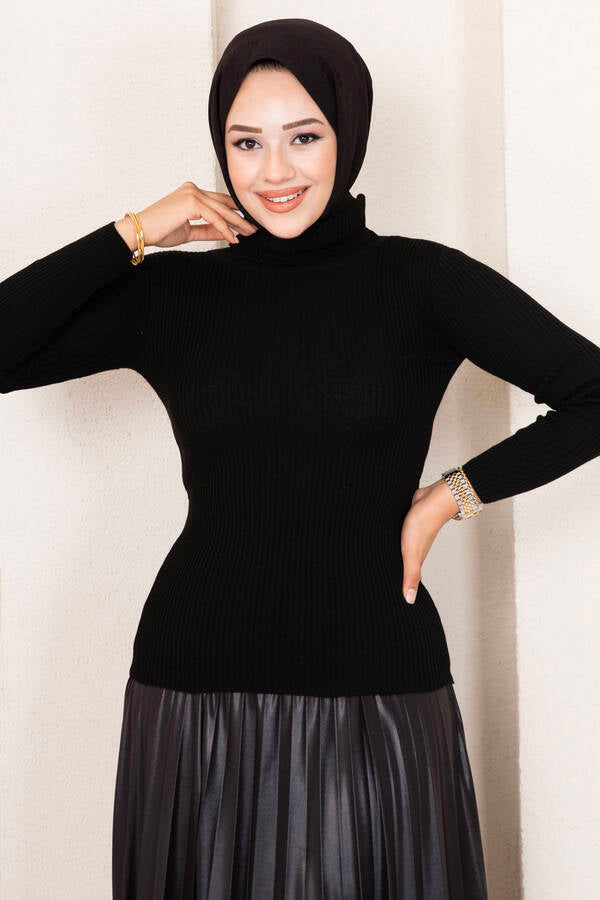 Turtle Neck Knitted Shirts + - Chaddors