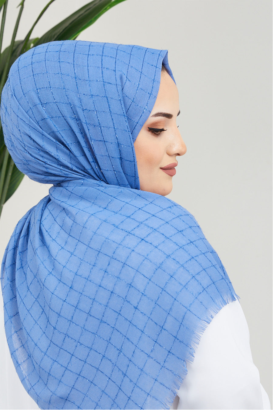 Small Squares Turkish Hijab +
